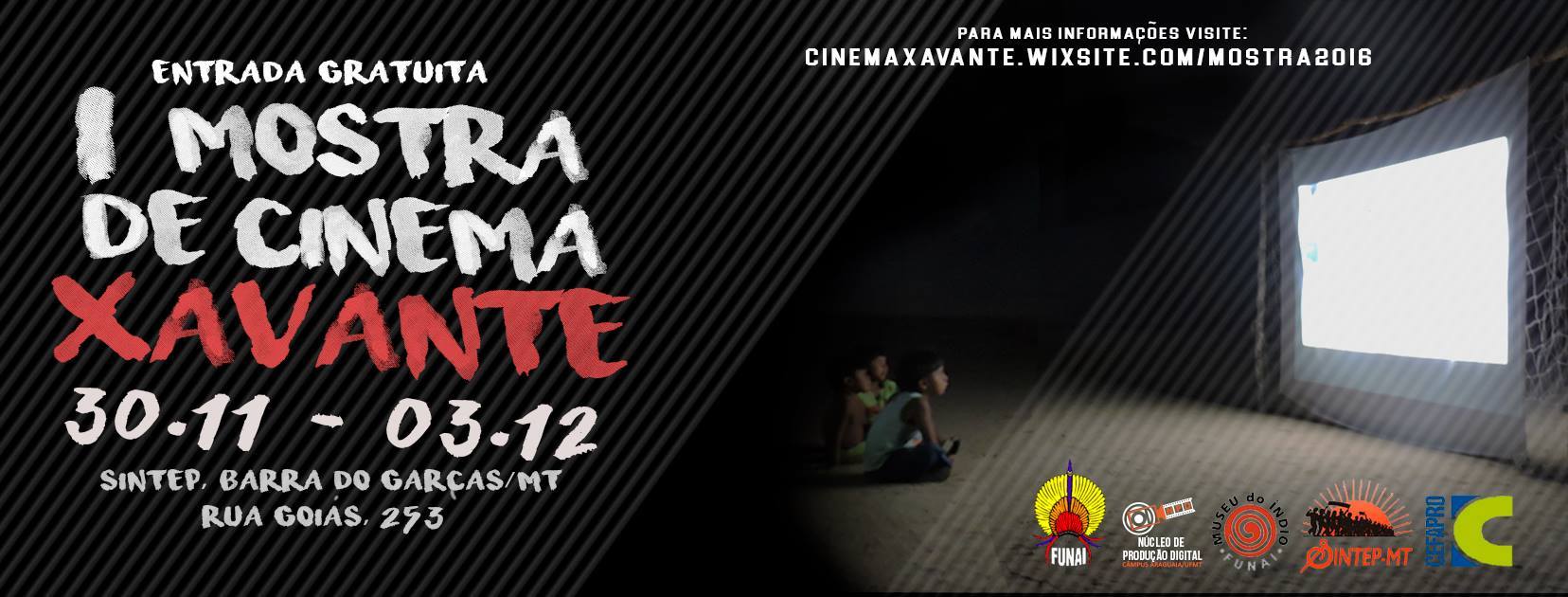Cartaz Mostra de Cinema Xavante